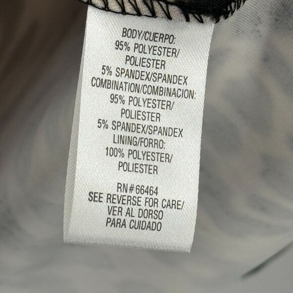 Studio One Leopard Print Dress size 24W Womens Plus Sleeveless scuba knit - Picture 6 of 9